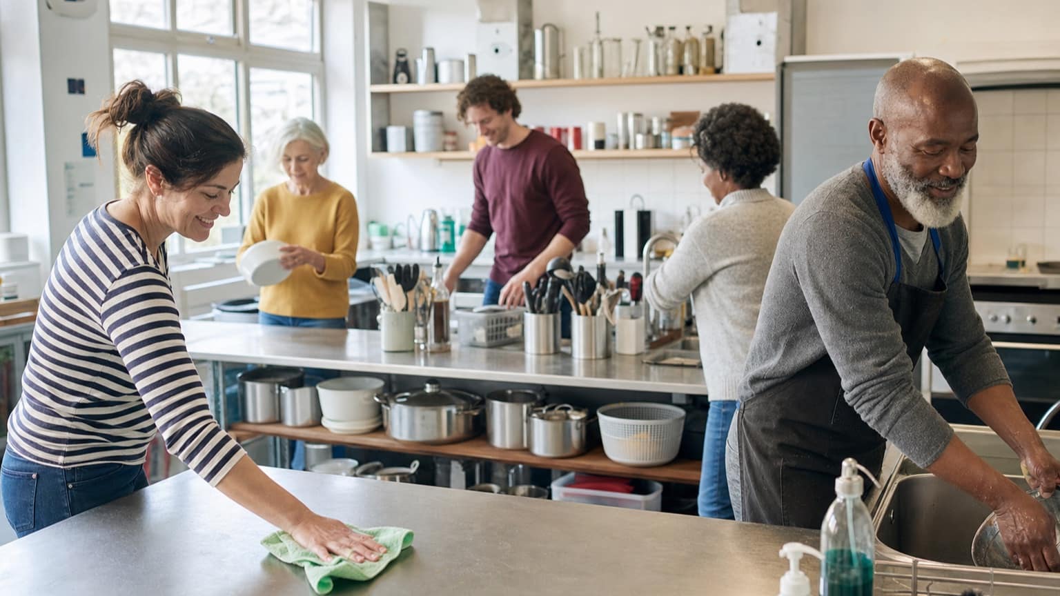 Illustrative image for Social Scrub Up at Brighton Community Kitchen